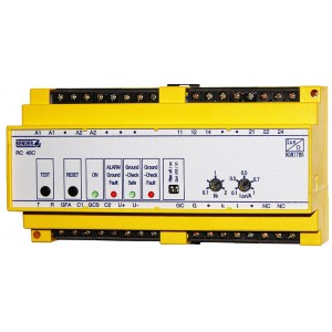 RC48C: RELÉ PARA MONITOREO DEL HILO PILOTO DE TIERRAS EN EQUIPOS MÓVILES