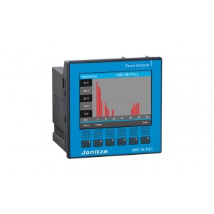 JANITZA - ANALIZADOR DE REDES AMPLIABLE MODULARMENTE UMG 96-PQ-L (Class S) o ANALIZADOR DE POTENCIA