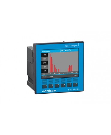 JANITZA - ANALIZADOR DE REDES AMPLIABLE MODULARMENTE UMG 96-PQ-L (Class S) o ANALIZADOR DE POTENCIA