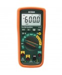 EXTECH EX350: MULTÍMETRO DE VERDADERO VALOR EFICAZ DE 11 FUNCIONES + NCV