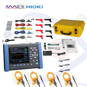 Hioki PQ3198 + Kit de 600 A - Analizador de Calidad Eléctrica Clase A
