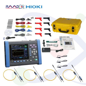 PQ3198 Kit de 6000 A - Analizador de Calidad Eléctrica Clase A