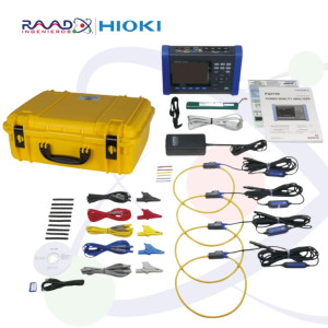 Hioki PQ3100 + 6000 - 7KIT - Analizador de Calidad de Energía