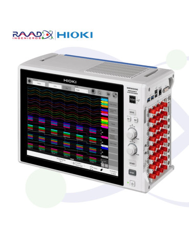 Memory HiCorder - Hioki MR6000 - Registrador de Datos