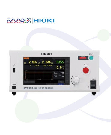 Hioki ST5680 - Hi-POT DC con Análisis de forma de Onda