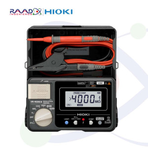 Hioki IR4053-10 - Medidor de Aislamiento para sistemas de generación fotovoltaica