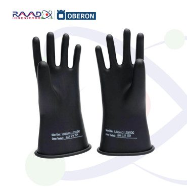 Guantes eléctricos de goma clase 0 para Arc Flash