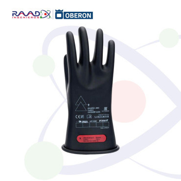 Guantes eléctricos de goma clase 0 OBERON