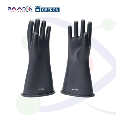Guantes eléctricos de goma de clase 2