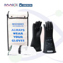 Kits de guantes eléctricos de goma de clase 1 | OBERON