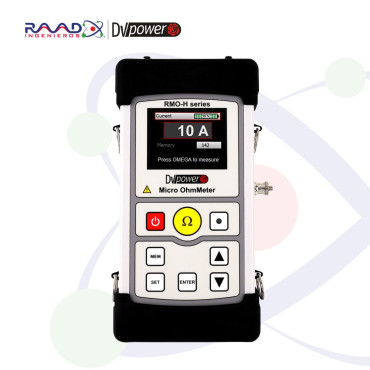 Ohmímetro portátil RMO10H de DV Power