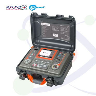 SONEL MIC-5050 Medidor de resistencia de aislamiento RAAD INGENIEROS