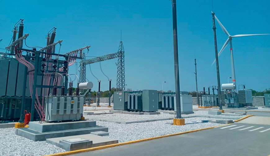 Calidad de la potencia en central Eólica 230 kV Tipo “D” Calidad de la potencia en central Eólica 230 kV Tipo “D”