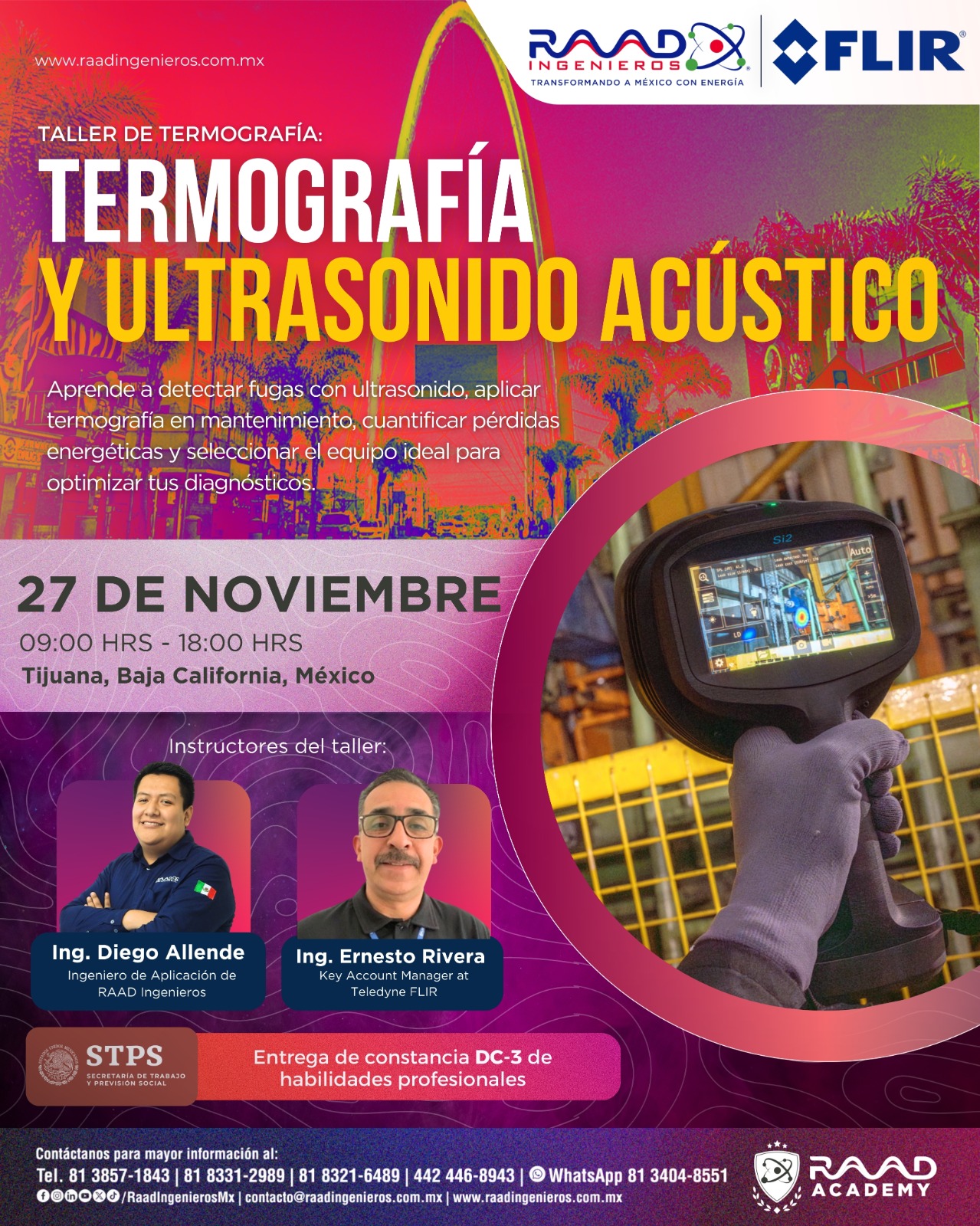 TERMOGRÁFÍA Y ULTRASONIDO ACÚSTICO TIJUANA